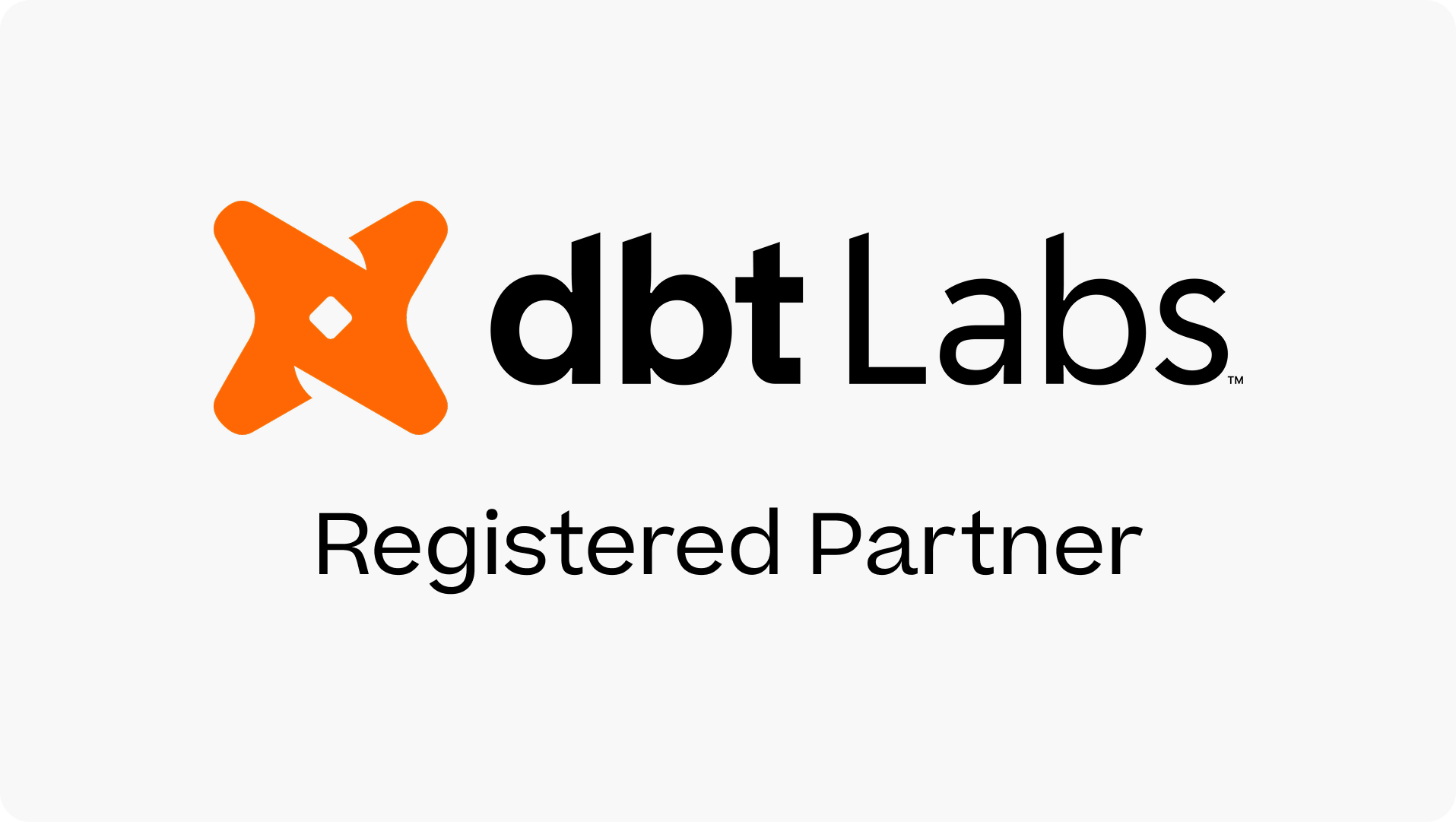 dbt Labs Registered Partner