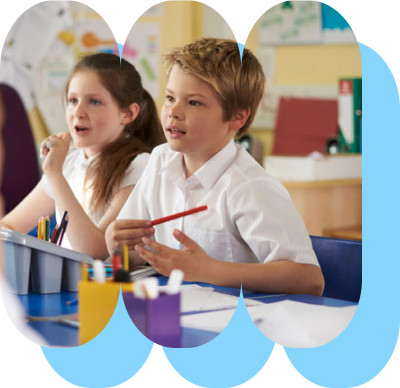 Students in classroom